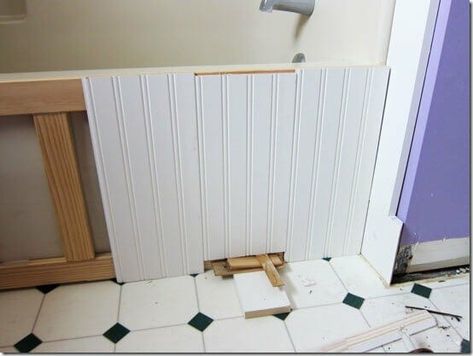 Bathroom Makeover – How to Add Decorative Molding to a Bathtub Bathtub Skirt, Bathtub Makeover, Baseboard Styles, 2nd Choice, Bathroom Storage Boxes, Diy Bathroom Design, Decorative Molding, Diy Bathroom Makeover, Ideas For Bathroom