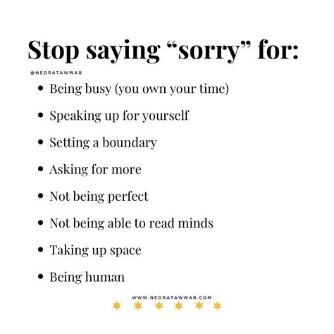 Over Apologizing, Stop Saying Sorry, Apologizing Quotes, Break The Cycle, An Apology, Your Fault, Saying Sorry, Mental And Emotional Health, Self Compassion