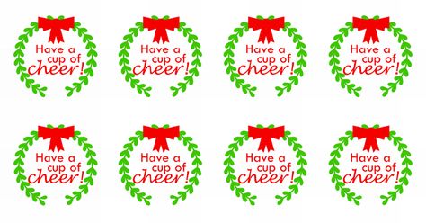 Have a Cup of Cheer Tag.pdf Have A Cup Of Cheer Printable Free, Cup Of Cheer Printable Free, Have A Cup Of Cheer, Cup Of Cheer, Christmas Gift Tags Printable, Tags Printable, Christmas Frames, Christmas Gift Tags, The Elf