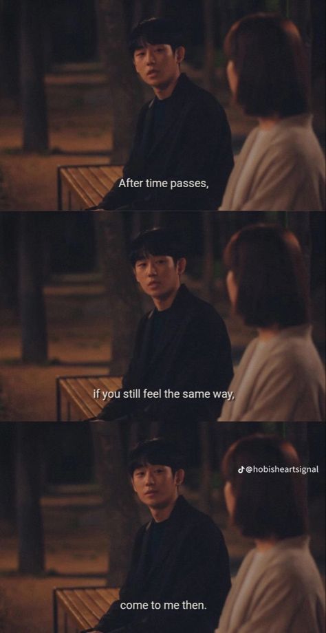 One Spring Night Kdrama Quotes, One Spring Night Kdrama, One Spring Night, Night Romance, Jung Hae In, Quotes Film, Netflix Quotes, Drama Words, Quotes Drama Korea