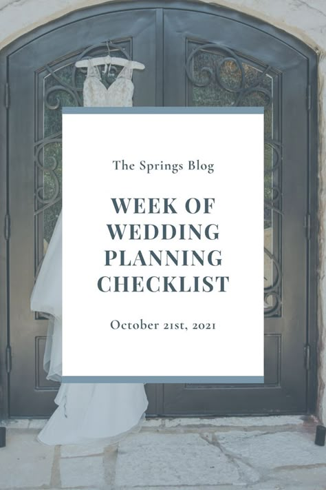 Reception Checklist, Wedding Planning Checklist Budget, Wedding Checklist Detailed, Wedding Day Checklist, Wedding Notes, Last Minute Wedding, Outdoor Fall Wedding, Getting Ready Wedding, Wedding Week