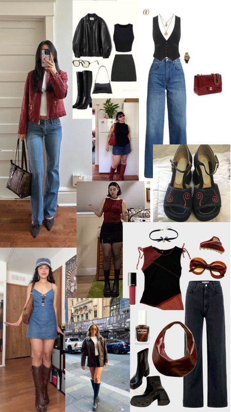 going out when it starts getting chilly Edgy Fall Outfits, Transitional Outfits, Colorado Outfits, Fall Transition Outfits, Transition Outfits, Summer To Fall, Fall Fits, Fashion Attire, Mom Style