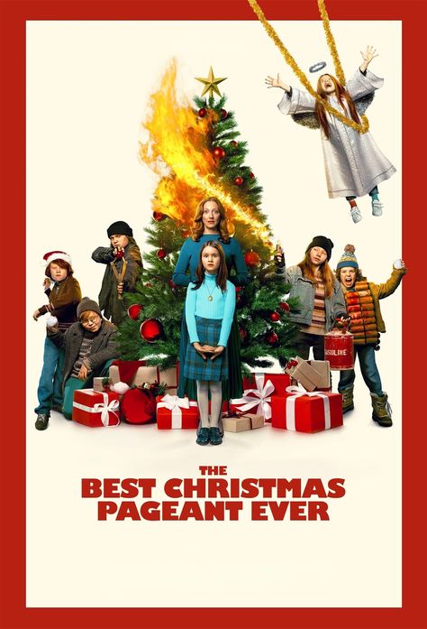 Best Christmas Pageant Ever Posters The Best Christmas Pageant Ever, Best Christmas Pageant Ever, Pete Holmes, Christmas Pageant, Beloved Book, Bad Kids, Meaning Of Christmas, True Meaning Of Christmas, Movie Tickets