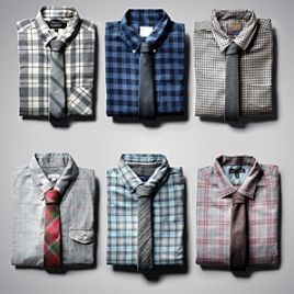 Today's fitted flannel shirts are presentable enough for work, with or without a tie. Plaid Shirt And Tie Combo, Lesbian Fashion, Ties Mens Fashion, Mens Journal, Plaid Shirts, Flannel Shirts, Plaid Tie, Mens Flannel Shirt, Sharp Dressed Man