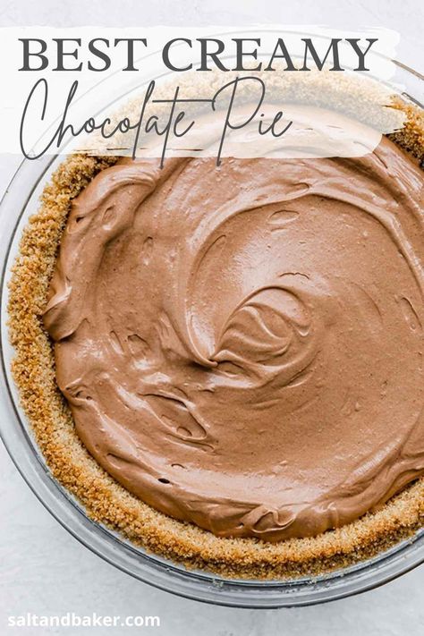 Chocolate Pie Recipe Pioneer Woman, Chocolate Silk Pie Recipe, French Silk Pie Recipe, Silk Pie Recipe, Chocolate Pie Filling, Chocolate Silk Pie, French Silk Pie, Silk Pie, Thanksgiving Pie