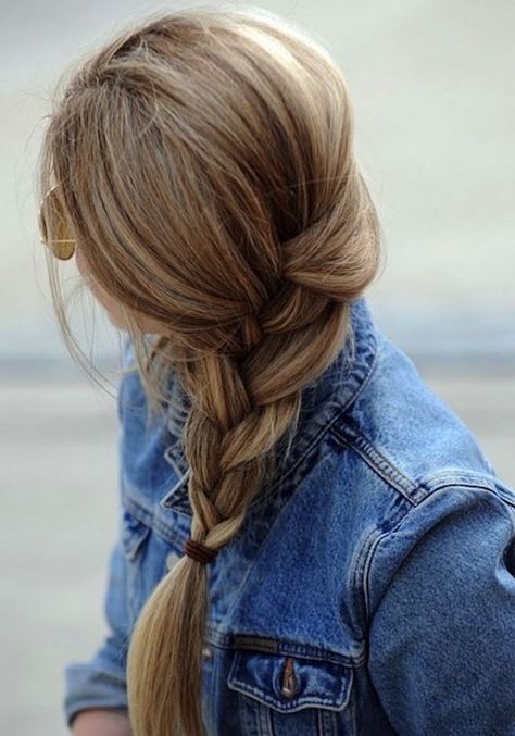 Hello everyone, welcome back for another Tutorial Tuesday!  I know we just did a blog post on a hairstyle yesterday but I felt that this would be a great Loose Braids, Fishtail Braid, Braid Hair, Easy Braids, Long Blonde, Long Blonde Hair, Hair Envy, Great Hair, Hair Dos