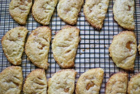 Apricot Hand Pies, Fried Pies, Turbinado Sugar, Mascarpone Cheese, Hand Pies, Pastry Dough, Baking Sheets, Vanilla Ice, Vanilla Ice Cream