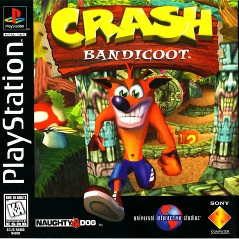 Crash Bandicoot burst onto the video game scene in 1996, introducing players to the energetic and lovable marsupial who would soon become a fan favorite. Developed by Naughty Dog and released for the PlayStation, this classic platformer has players taking control of Crash as he battles his way through a variety of levels filled with obstacles, enemies, and challenges. #CrashBandicoot #Crash #Gamer #Gamers #Gaming #Games #VideoGames #Sony  #PlayStation #PS #GameCover Crash Bandicoot Ps1, Gamer Wall Art, Dino Crisis, Game Posters, Spyro The Dragon, Survival Horror Game, Playstation 1, Playstation Games, Got Game