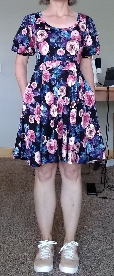 Sinclair Patterns Valley Skater Dress  pattern review by riverchica Roseclair Dress Pattern, Sinclair Patterns, Skater Dress Sewing Pattern, Skater Dress Pattern, Skater Dresses Pattern, Skater Women’s Dresses, Bow Clutch, Sewing Class, Skirt Pattern