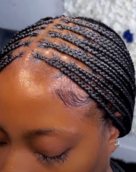 Xs Box Braids, Small Traditional Box Braids, Xs Knotless, Hair Braid Patterns, Hairstyle Examples, Braided Hairstyles For Black Women Cornrows, Big Box Braids Hairstyles, Goddess Braids Hairstyles, Box Braids Hairstyles For Black Women