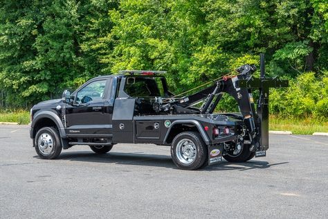 The Jerr-Dan MPL40 on a 2024 Ford F-550 4×4 is a solid choice for any towman looking for a new wrecker. This truck boasts a powerful Ford 6.7L Powerstroke engine and a 10-speed automatic transmission, ensuring reliable and efficient heavy-duty towing. Its 8-ton extendable recovery boom and dual winches provide versatility and capability for various recovery jobs. Designed to tackle heavy-duty towing, improve efficiency, and ensure driver comfort, this wrecker is built to make your job easier ... Winches, Tow Truck, Automatic Transmission, Heavy Duty, Ford, Make Your, Trucks, Quick Saves