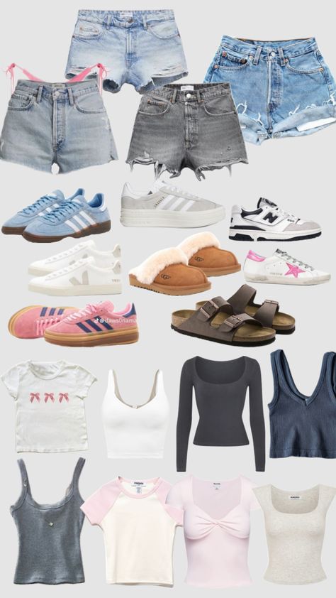 summer clothes!! #fits #summer #beach #summeraesthetic #aesthetic #malibu #california #preppy #cleangirl #thatgirl #sephora #ugg #sambas #adidas #ltk #fyp #foryou Malibu Girl Aesthetic, Girl Aesthetic Outfits, Sambas Adidas, Fits Summer, Malibu California, Summer Clothes, Aesthetic Outfits, Summer Aesthetic, Pink Girl