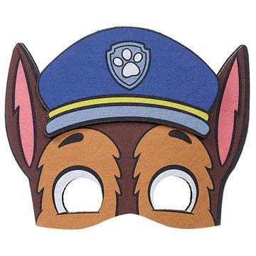 Paw Patrol Masks (8) Paw Patrol Masks, Paw Patrol Party Supplies, Dog Pokemon, Imprimibles Paw Patrol, Psi Patrol, 151 Pokemon, Felt Mask, Paw Patrol Pups, Chase Paw Patrol