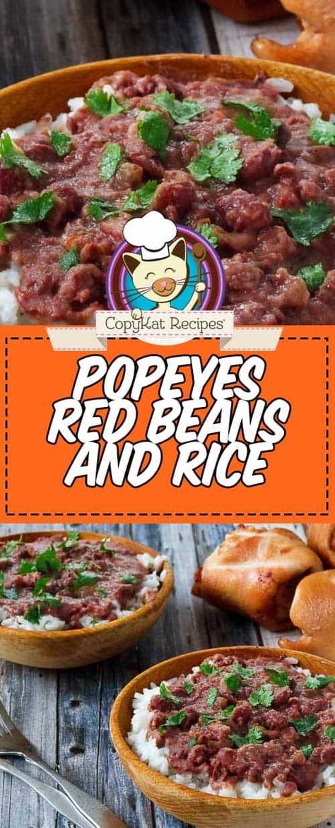 Popeyes Red Beans And Rice Copycat, Copycat Popeyes Red Beans And Rice, Popeyes Red Beans And Rice, Popeyes Red Beans, Popeyes Red Beans And Rice Recipe, Red Bean And Rice Recipe, Red Beans And Rice Recipe, Red Beans N Rice Recipe, Restaurant Copycat