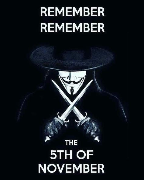 @Regranned from @secondpresspod -  Remember remember the fifth of November. Happy Guy Fawkes day all! Make sure you watch some V for Vendetta! Fifth Of November, V Pour Vendetta, 5th Of November, The Fifth Of November, Wolverine Artwork, November Quotes, Student Problems, Happy Guy, V For Vendetta