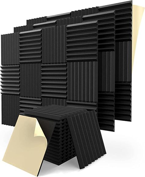 Recording Room, Acoustic Foam Panels, Studio Foam, Rehearsal Room, Acoustic Foam, Accent Wall Designs, Foam Panels, Recorder Music, Led Mirror Bathroom