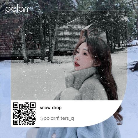 Snow Filters, Snow Drops, Code Polarr, Polar Code, Polarr Code, Felix Stray Kids, Stray Kids, Filter, Coding