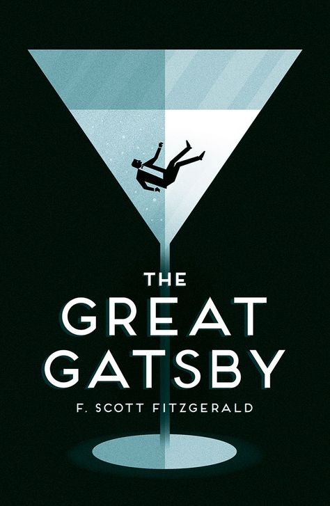 Great Gatsby Graphic Design, Minimalist Book Cover Design Inspiration, Gatsby Graphic Design, The Great Gatsby Poster, Great Gatsby Poster, Gatsby Poster, The Great Gatsby Book, Gatsby Book, Minimalist Book Cover