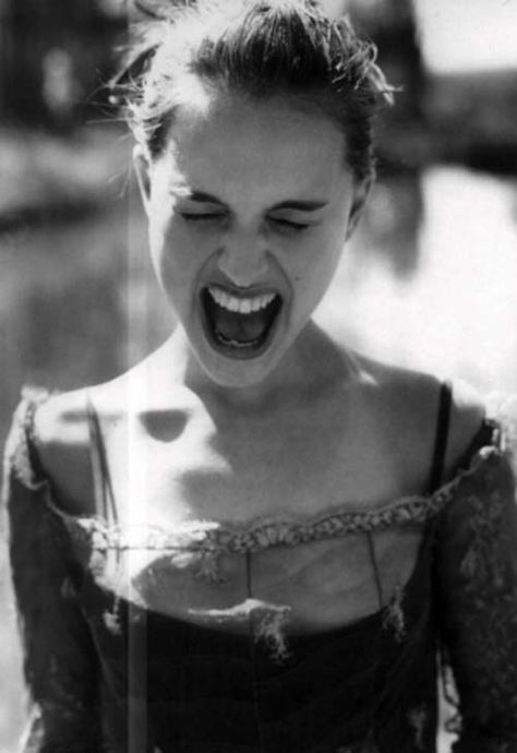 Natalie Portman screaming Natalie Portman, A Woman