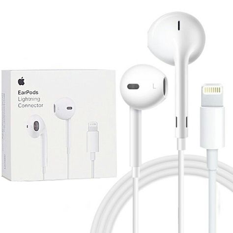 Iphone Earphones, Apple Earpods, Apple Earphones, Mickey Mouse Wallpaper Iphone, Apple Headphone, Headphone With Mic, Buy Apple, Iphone Charger, Lightning Cable