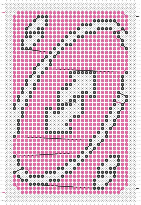 Alpha pattern #49676 | BraceletBook Pixel Uno Card, Uno Card Alpha Pattern, Uno Alpha Pattern, Pixel Art Uno Reverse Card, Uno Card Pixel Art, Uno Reverse Card Perler Beads, Pixel Art Uno Card, Uno Reverse Card Pixel Art, Alpha Bracelet Pattern Grid