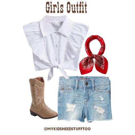 Girls country outfit. Country concert. Country Kids Outfits, Kids Concert Outfit Ideas, Outfit Country Concert, Outfit Country, Outfits For Kids, Country Outfit, Cowgirl Style Outfits, Skating Costumes, Rodeo Outfits