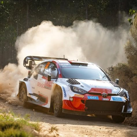 Toyota Rally Car, Toyota Yaris Gr, Wrc Cars, Toyota Gr Yaris, Gr Yaris, Rally Cars, Toyota Yaris, Rallying, Indy Cars