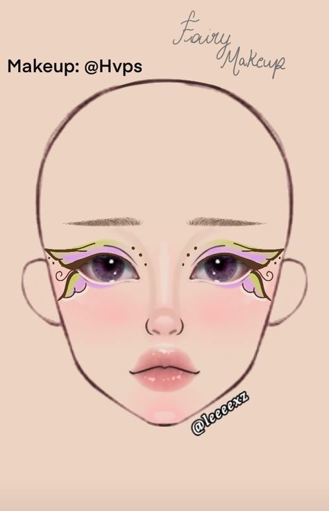 Makeup Looks Face Paint, Trilogy Tour Makeup, Melanie Martinez Makeup Inspiration, Melanie Martinez Makeup Looks, Portals Makeup, Melanie Martinez Makeup, Makeup Charts, Concert Makeup, Trilogy Tour