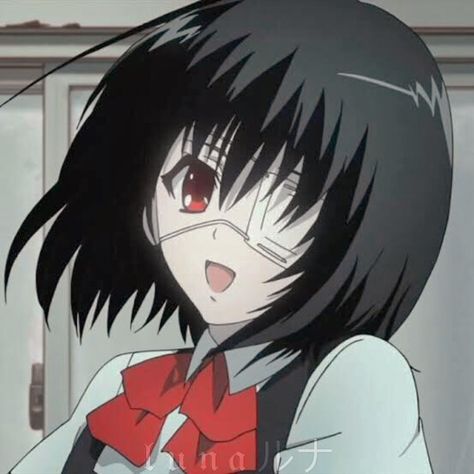 Mei Misaki Icon, Another Anime Pfp, Another Misaki Mei, Mei Misaki, Another Misaki, Anime Music Videos, Minecraft Pixel Art, Anime Expressions, Anime Pictures