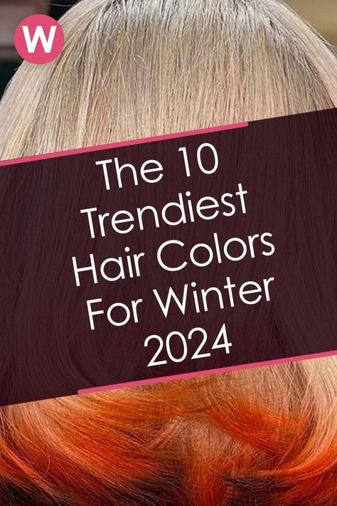 Just like almost everything in the fashion and beauty world, the start of a new season brings with it brand-new (and sometimes not-so-new) trends. #winterhair #hairstyles #haircuts #hair Hair Colors For Winter, Winter Hair Color Trends, Trends 2024, Winter 2023, Hairstyles Haircuts, Winter 2024, Hair Colors, The Snow, New Season