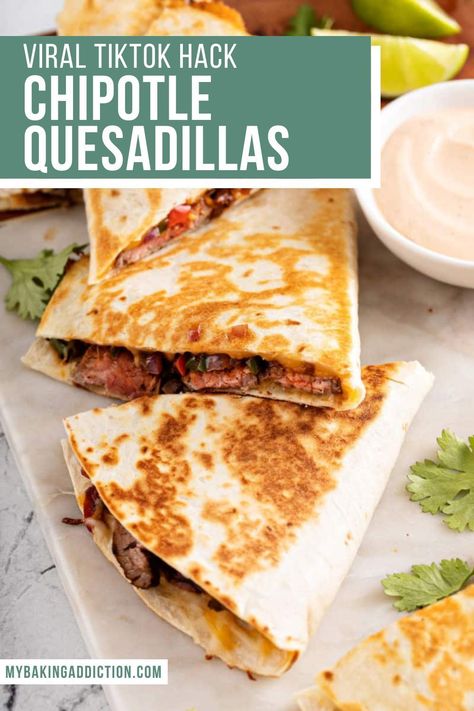 Quisadela Recipe, Chicken Tacos Recipes, Steak Quesadilla Recipe, Best Chicken Tacos, Best Chicken Taco Recipe, Tacos Crockpot, Steak Quesadilla Recipes, Crockpot Chicken Tacos Recipes, Fajita Quesadilla