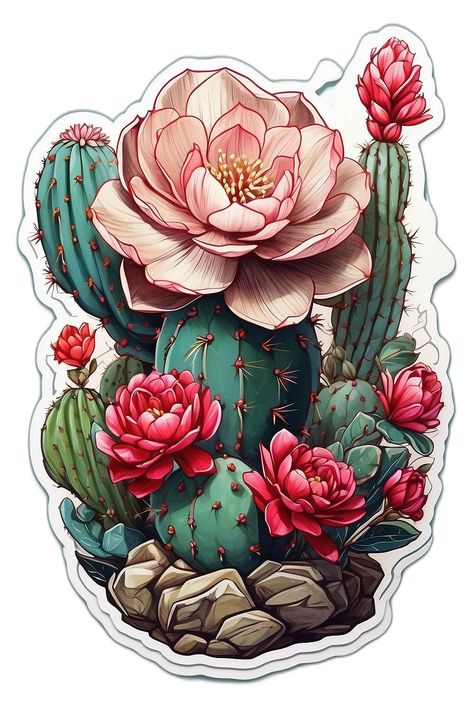 , #AI, #Customization, #AD, #AI Cactus Flower Tattoo, Flowers Tattoo, Cactus Flower, Tattoo Style, Flower Tattoos, Flower Tattoo, Cactus, Tattoos, Drawings