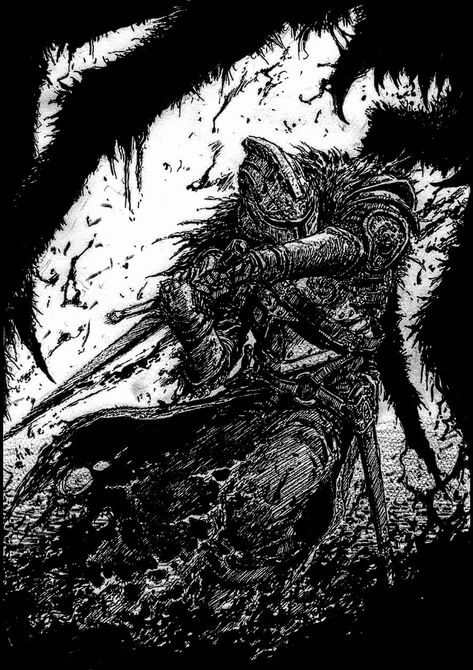 Dark Souls 1 Wallpaper, Dark Souls 1 Art, Dark Souls 2 Art, Dark Souls Art Wallpaper, Dark Souls Art Drawing, Demon Souls Art, Black Knight Dark Souls, Dark Souls Drawing, Dark Souls 3 Art