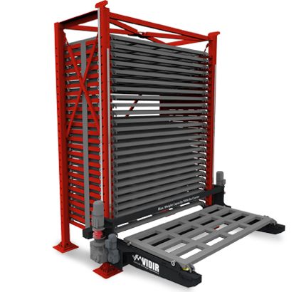 sheet metal lift Vertical Carousel, Metal Bins, Sheet Storage, Steel Storage Rack, Business Storage, Welding Shop, Metal Storage Racks, Warehouse Design, Metal Bending Tools