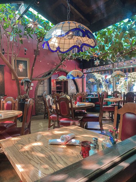 Beautiful Restaurant In Los Angeles Spanish Revival Restaurant, La Restaurants Aesthetic, Spanish Restaurant Aesthetic, Aesthetic Mexican Restaurant, Small Town Restaurant Aesthetic, Small Restaurant Aesthetic, Mexican Cafe Aesthetic, Small Mexican Restaurant, Mexican Restaurant Aesthetic