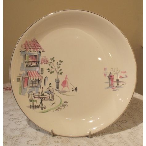 Alfred Meakin Montmatre Alfred Meakin, Vintage Ceramics, Pretty Plates, Vintage Tablecloths, Vintage Dishes, Mid Century Modern Style, Beautiful Interiors, Vintage Ceramic, Bone China