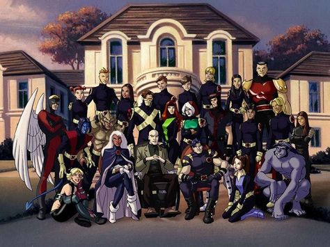 X-Men Evolution. Gambit X Men, Professor Xavier, Arte Nerd, Marvel Animation, X Men Evolution, Uncanny X-men, Books Art, Man Character, X Man