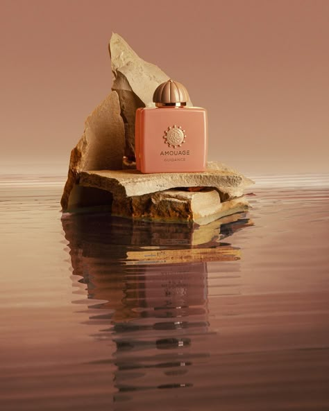 A guiding light to perseverance. #Amouage #Guidance #LuxuryPerfume #AmouageGuidance #OdysseyEscape #Oman #Fragrance #ScentOfTheDay #MyScent #LuxuryPerfume #FinePerfume #HighestQualityPerfume #NichePerfume #ascentluxurycosmetics Cosmetics Photoshoot, Wine Ads, Cedar Essential Oil, Cake Background, Perfume Ideas, Shoe Advertising, Fragrance Ad, Perfume Art, Cosmetic Creative