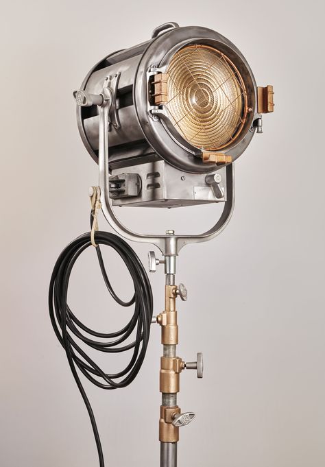 Fresnel Light, Industrial Studio, Tungsten Light, 3d Film, Lamps Design, Theatre Lighting, Hollywood Lights, Hollywood Studio, Motorcycle Posters