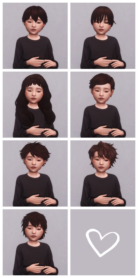 7 kids hair conversions! | Maytaiii on Patreon Ts4 Cc Patreon Infant Hair, Sims 4 Child Cc Hair Patreon, Sims 4 Hair Collection, Sims 4 Cc Child Hair Patreon, Ts4 Child Hair, Sims 4 Cc Toddler Hair Boy, Sims 4 Bun Hair, Ts4 Toddler Hair, Sims 4 Child Cc Maxis Match