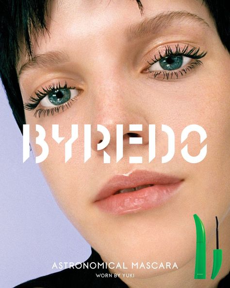 Byredo Astronomical Mascara Spring 2022 Campaign (Byredo) Beauty Marketing, Editorial Makeup, Beauty Editorial, Beauty Accessories, Lip Care, Fashion Photographer, Creative Director, Hair Stylist, Makeup Artist