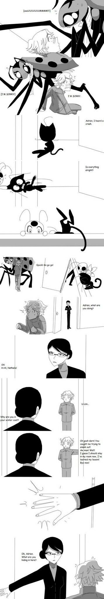 Buggy situation 10 Buggy Situation, Miraculous Comics, Mom Characters, Ladybug Und Cat Noir, Miraculous Ladybug Memes, Marinette And Adrien, Comics Story, Miraculous Ladybug Fan Art, People Fall In Love