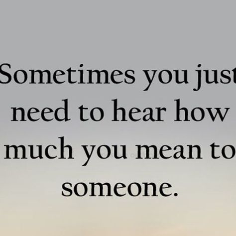 My Positive Outlooks on Instagram: "Sometimes, hearing how much you mean to someone can make all the difference. 

#appreciationpost  #lovequotes  #connection #affirmations  #kindness #motivationdaily  #dailyinspiration #mypositiveoutlooks" Connection Affirmations, Appreciation Post, Positive Outlook, Daily Inspiration, Love Quotes, Affirmations, On Instagram, Instagram