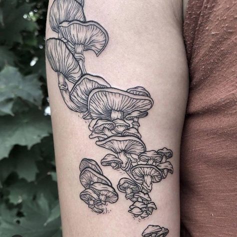 Mushroom Tattoo Ideas, Fall Tattoos, Dr Tattoo, Succulent Tattoo, Mushroom Tattoo, Autumn Tattoo, Mushroom Tattoos, Nature Tattoos, Dope Tattoos