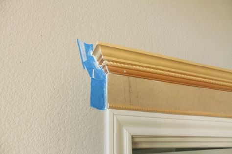 Door Molding Ideas, Cut Crown Molding, Molding Ideas, Baseboard Trim, Window Molding, Door Molding, Trim Work, Home Upgrades, Wood Trim