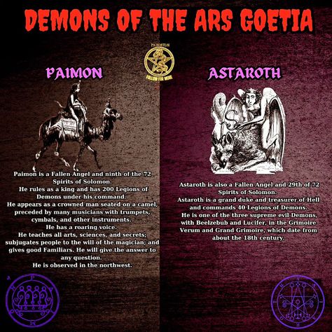 Goetia Demons, Demon Witch, Types Of Demons, Divination Witch, Ars Goetia, Paganism Spells, Magic Book, May 27, Witch