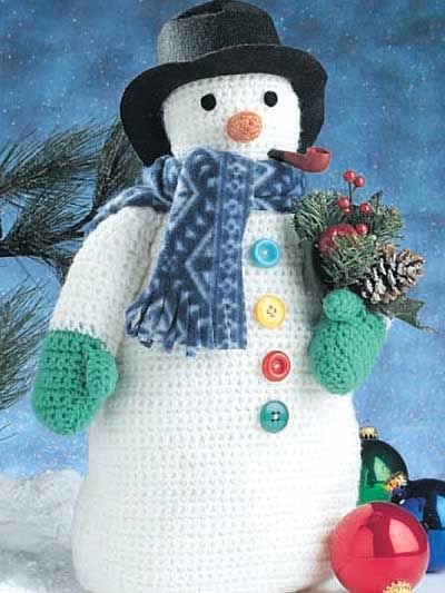 Frosty the Snowman Free Crochet Pattern for Snowman Crocheted Snowman, Christmas Crochet Pattern, Crochet Snowman, Baby Converse, Confection Au Crochet, Crochet Xmas, Frosty The Snowman, Snowmen Patterns, Crochet Winter