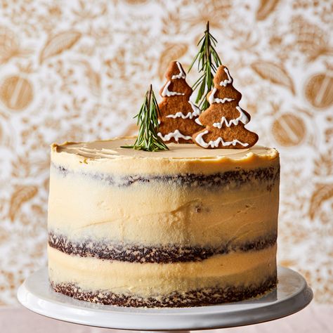 Brown Sugar Pound Cake, Spice Cakes, Latte Cake, Norwegian Recipes, Bay Laurel, Gingerbread Latte, Winter Cake, German Chocolate Cake, Gingerbread Cake