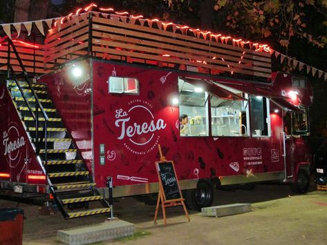 La Teresa - FoodTracker Food Truck Design Interior, Food Truck Interior, Food Truck Business Plan, Foodtrucks Ideas, Food Truck Menu, Mobile Coffee Shop, Mobile Food Trucks, Food Truck Business, Food Cart Design