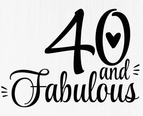 Ist My Birthday, 40th Birthday Celebration Ideas, 40th Birthday Wishes, 50th Wedding Anniversary Decorations, 40th Birthday For Women, Hello 40, 40th Bday Ideas, 40th Birthday Quotes, Happy Birthday Decor